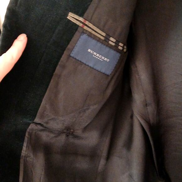 Burberry London Bond Street cashmere blend soft corduroy blazer - Picture 5 of 9